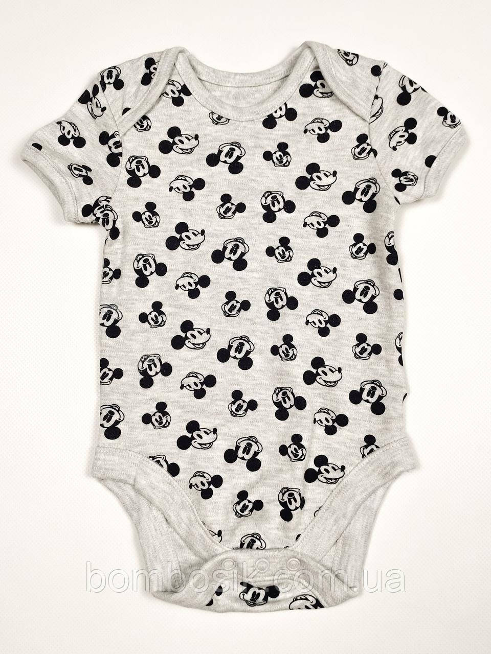 Бодік для хлопчика з коротким рукавом George, 6-9м (68-74см), фото 1