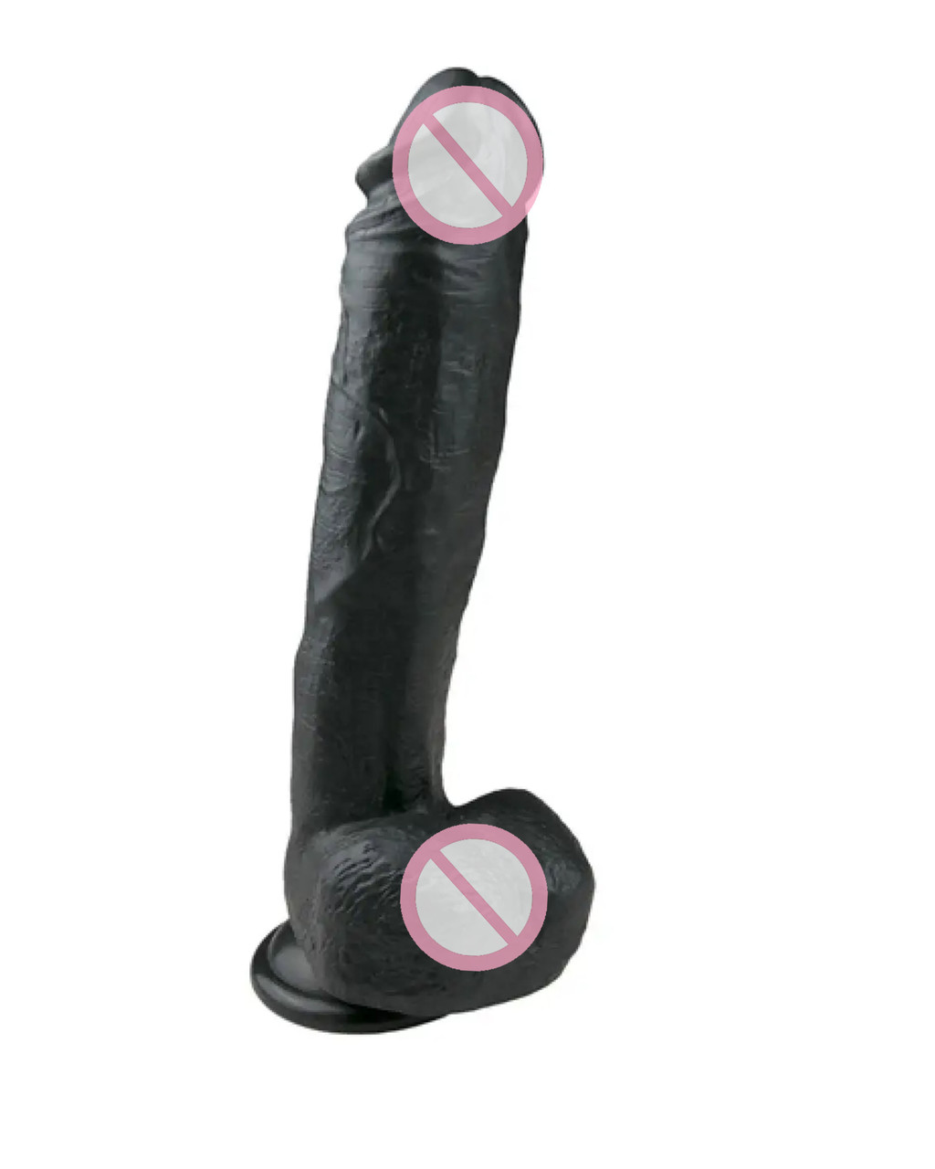 Фаллоімітатор реалістичний чорний EasyToys Realistic Dildo - 26,5cm