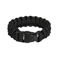 Браслет із паракорду чорний нейлон, Mil-Tec (Німеччина)