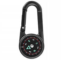 Карабін тактичний з компасом пластиковий