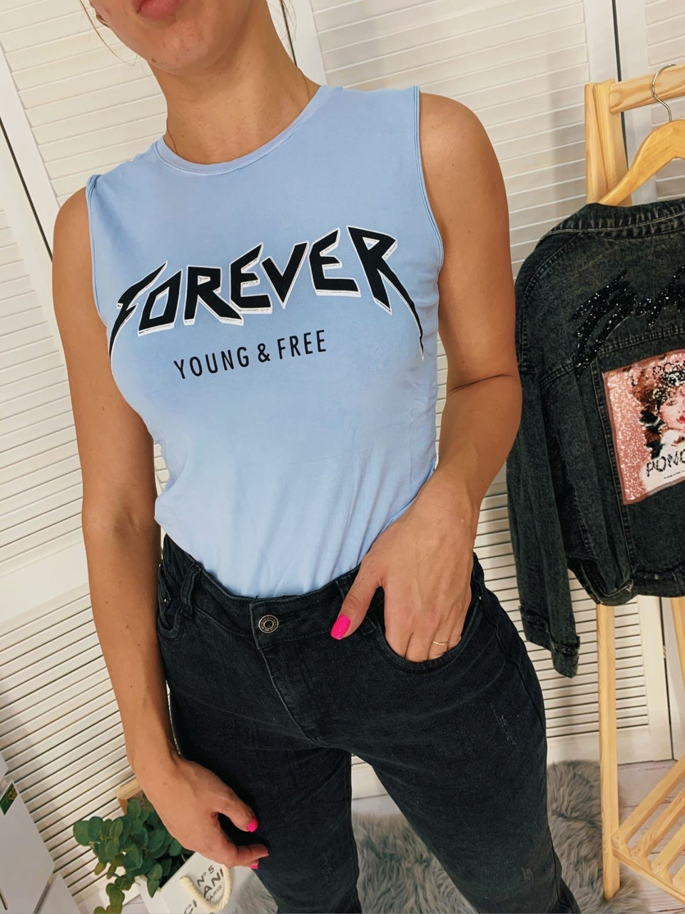 ФУТБОЛКА ЖІНОЧА FOREVER YOUNG