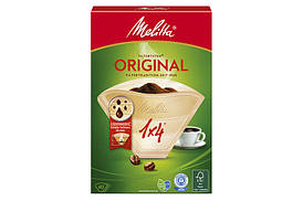 Паперові фільтри для кави Melitta Original №4, 40 шт. (бежеві)