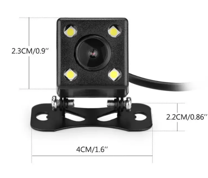 Камера заднего вида SmartTech A101 для автомобиля с LED подсветкой | Водонепроницаемая камера - фото 2 - id-p1646457505
