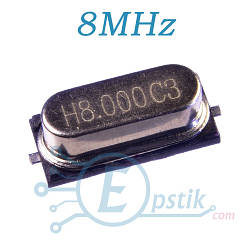 Кварцовий резонатор 8MHz HC-49SM
