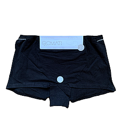 Набір жіночих трусів "Gomati" шортики. Розмір: XXL. (2 шт/уп). Чорні. Туреччина.
