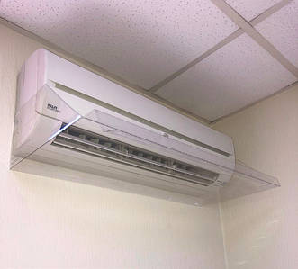 ПЕТ екрани для кондиціонерів, товщина 500 мікронів, при установці стають жорсткими. Не крихкий!