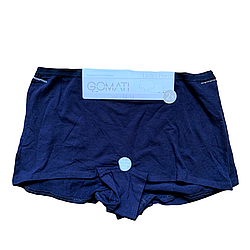 Набір жіночих трусів "Gomati" шортики. Розмір: XXL. (2 шт/уп). Сині. Туреччина.