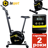 Велотренажер магнітний BS-0801 Speed Чорно-жовний. Для будинку. Вага користувача: 110 кілограмів