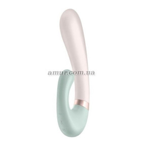 Вібратор кролик Satisfyer Heat Wave Mint з функцією нагрівання