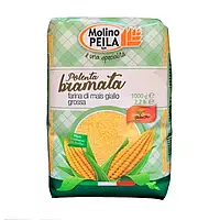 Мука кукурузная Molino Peila Polenta Bramata, 1 кг