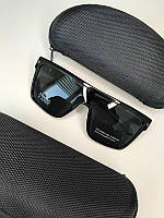 Солнцезащитные очки МАСКА Porsche DESIGN Polarized Антибликовые UV400 С поляризацией Квадратные Черные