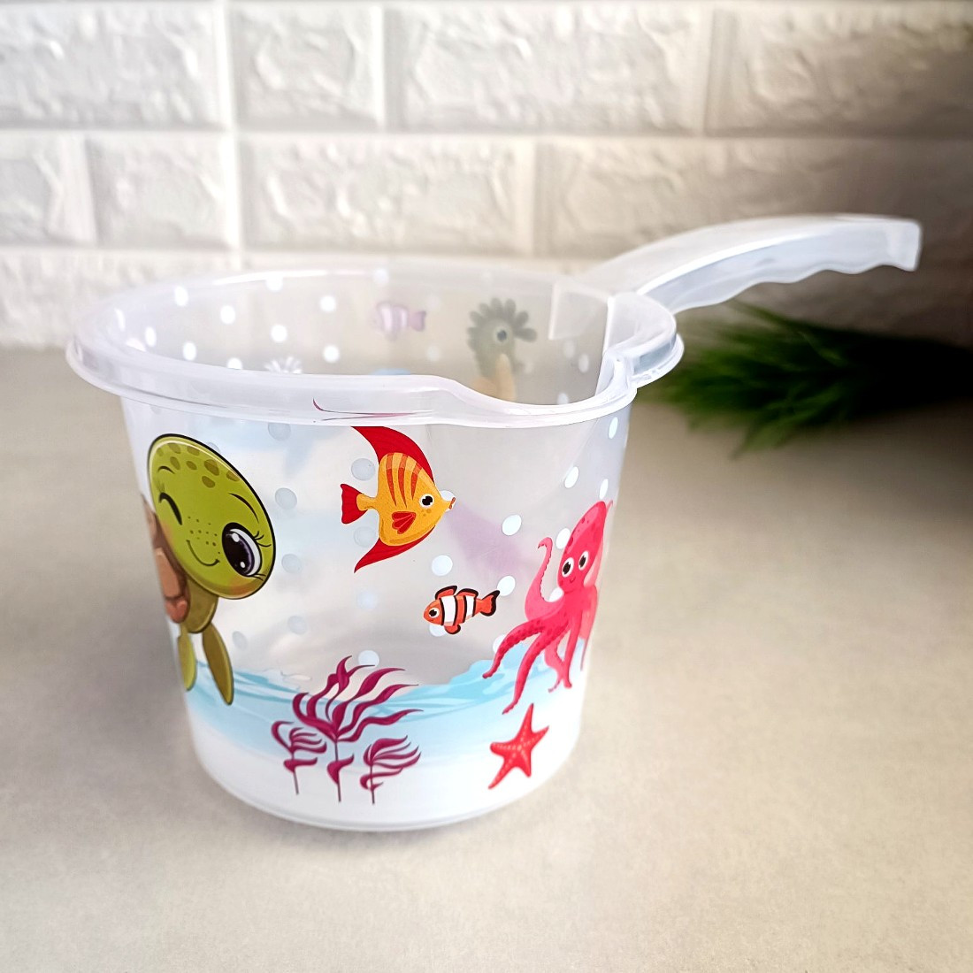 Пластиковий ковшик для купання 1.2л 210 Elif: ціна, купити в Україні ...