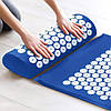 Масажний килимок з подушкою Acupressure Mat / Ортопедичний килимок 50541, фото 2