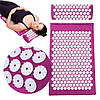 Масажний килимок з подушкою Acupressure Mat / Ортопедичний килимок 50541, фото 3