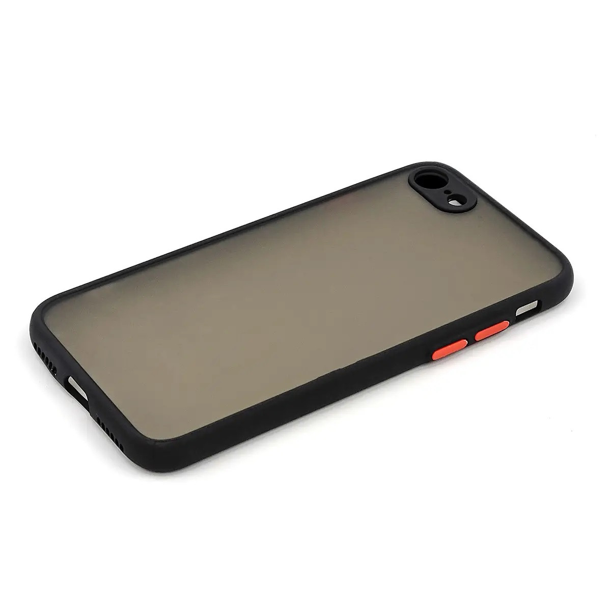 Силіконовий чохол з закритою камерою Avenger Totu для iPhone 7/8/SE 2020 Black