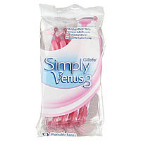 GILLETTE SIMPLY VENUS 3 Одноразовые бритвы 12 шт