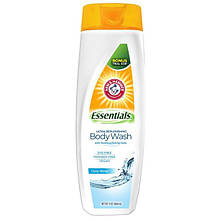 Гель для душу без барвника і парабенів Arm & Hammer Esentials Clear Water Ultra Replenishing Body Wash 354мл