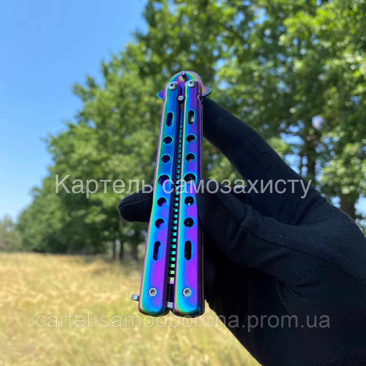 Нож бабочка Градиент тренировочный, цена 495 грн — Prom.ua (ID#1646507198)