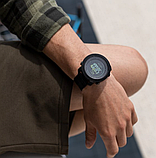Спортивний туристичний годинник електронний із тканинним ремінцем із барометром, компасом, підсвіткою, фото 9