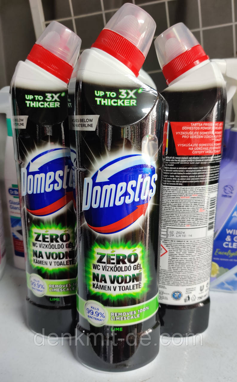 Засіб для туалетів Domestos Zero 750ml