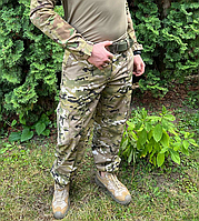 Брюки мультикам Літні, Джоггери мультикам ripstop,Тактичні штани,Тактичні військові штани,Штани мультикам