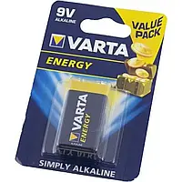 Батарейка Varta Alkaline 6LR61/1bl energy крона (10) (50)