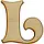 Заготовка фанера літера англійська "L" h10cм, фото 3