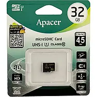 Карта пам' яті 32Gb Micro-SDHC (UHS-1 Apaceer class10