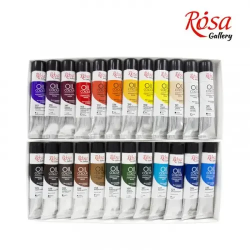 Набір олійних фарб 24х20мл "Rosa Studio" 131006