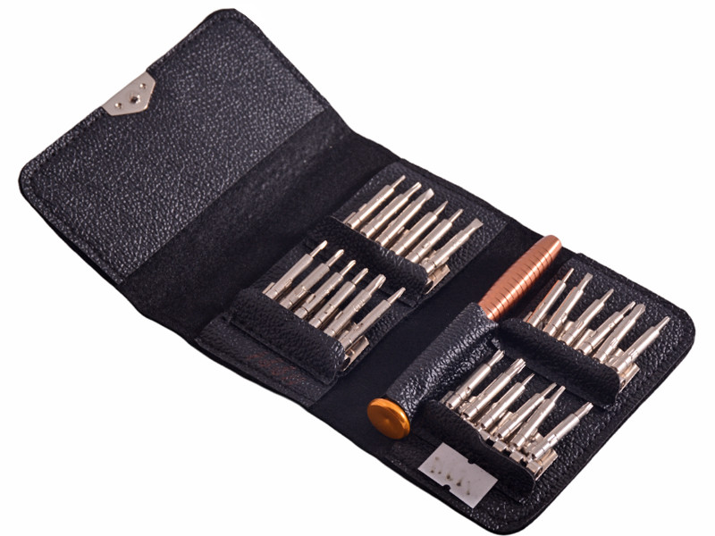 Викрутка Lemanso LTL10114 з набором біт та головок 25 предметів, фото 1