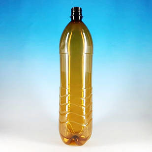 ПЕТ Бутилка "Вовна" Коричнєва1 л. he 28 мм.