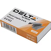 Скоби для степлера No24/6 Delta by Axent 412 1000 шт.