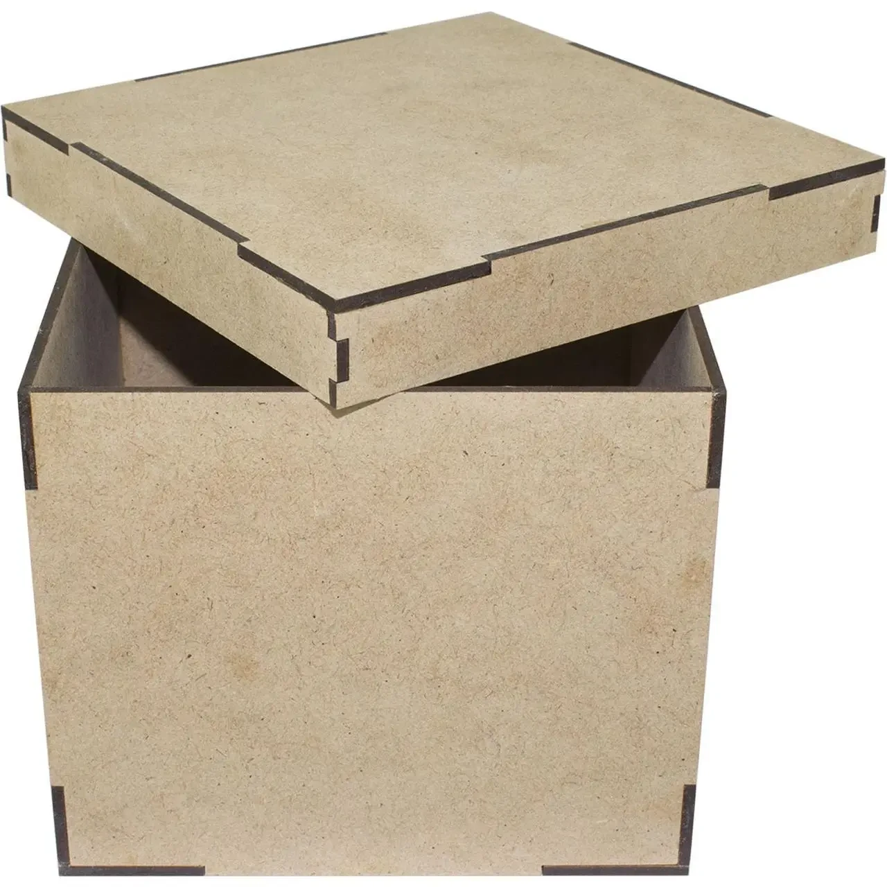 Виріб з МДФ 3 мм Коробка з кришкою 15x15x13sм