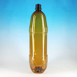 ПЕТ Пляшка Коричнева "Росинка" 1 л. Ø 28 мм.