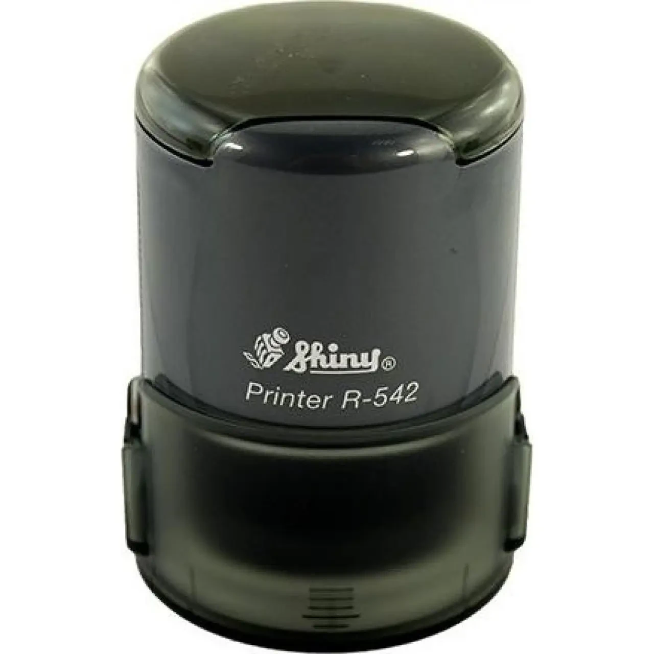 Оснастка для круглої печатки пластикова d42мм Shiny R-542 корпус графіт