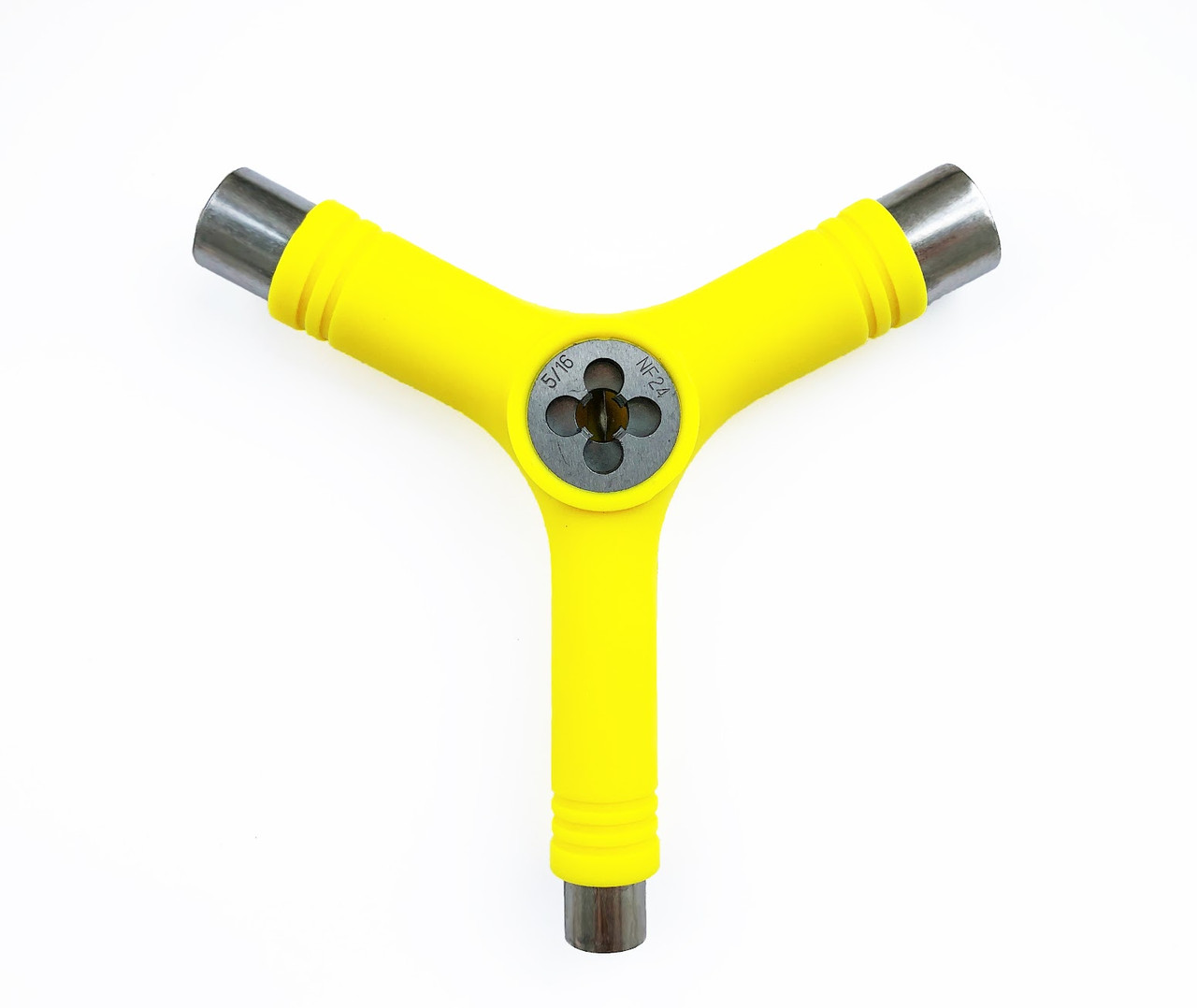 Універсальний ключ для скейта 6-в-1 Yellow, фото 1