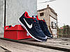 Чоловічі кросівки Nike Free Run 3.0 blue red темно-сині, фото 8