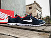 Чоловічі кросівки Nike Free Run 3.0 blue red темно-сині, фото 7