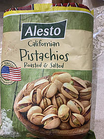 Каліфорнійські Фісташки солоні смажені великі ALESTO 500 грамів Алесто