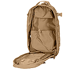 🔥 Тактичний рюкзак-сумка "5.11 Tactical RUSH MOAB 10" (койот) 18 літрів. (однолямковий рюкзак, зсу, поліції), фото 6
