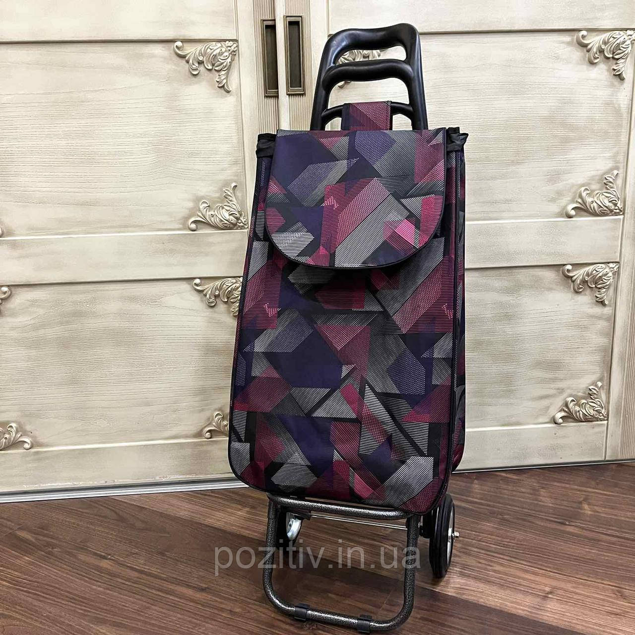 Тачка (сумка кравчучка) на металевих колесах, фото 1