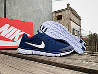 Мужские кроссовки Nike Free Run 3.0 blue синие