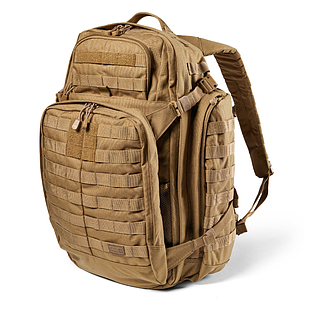 🔥 Тактичний рюкзак, військовий "5.11 Tactical RUSH 72 2.0" (Койот) 55 літрів. армійська, EDC