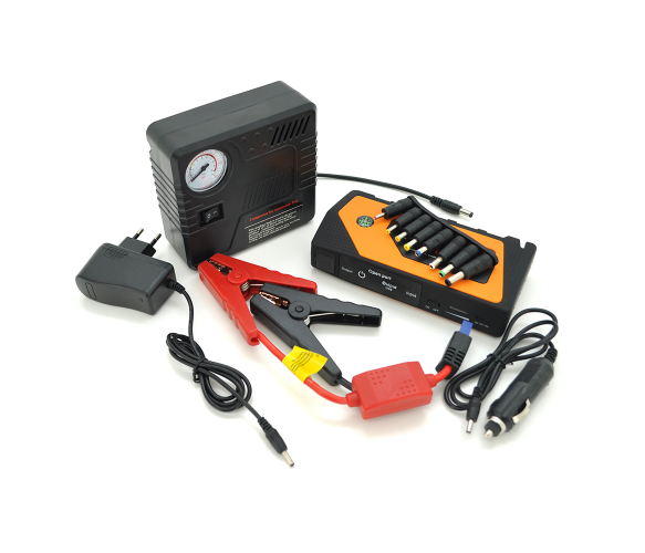 Пусковой прибор для аккумулятора автомобиля JUMP STARTER SX28 , Компрессор, Power Bank 9980, Penal-Box - фото 1 - id-p1646540758