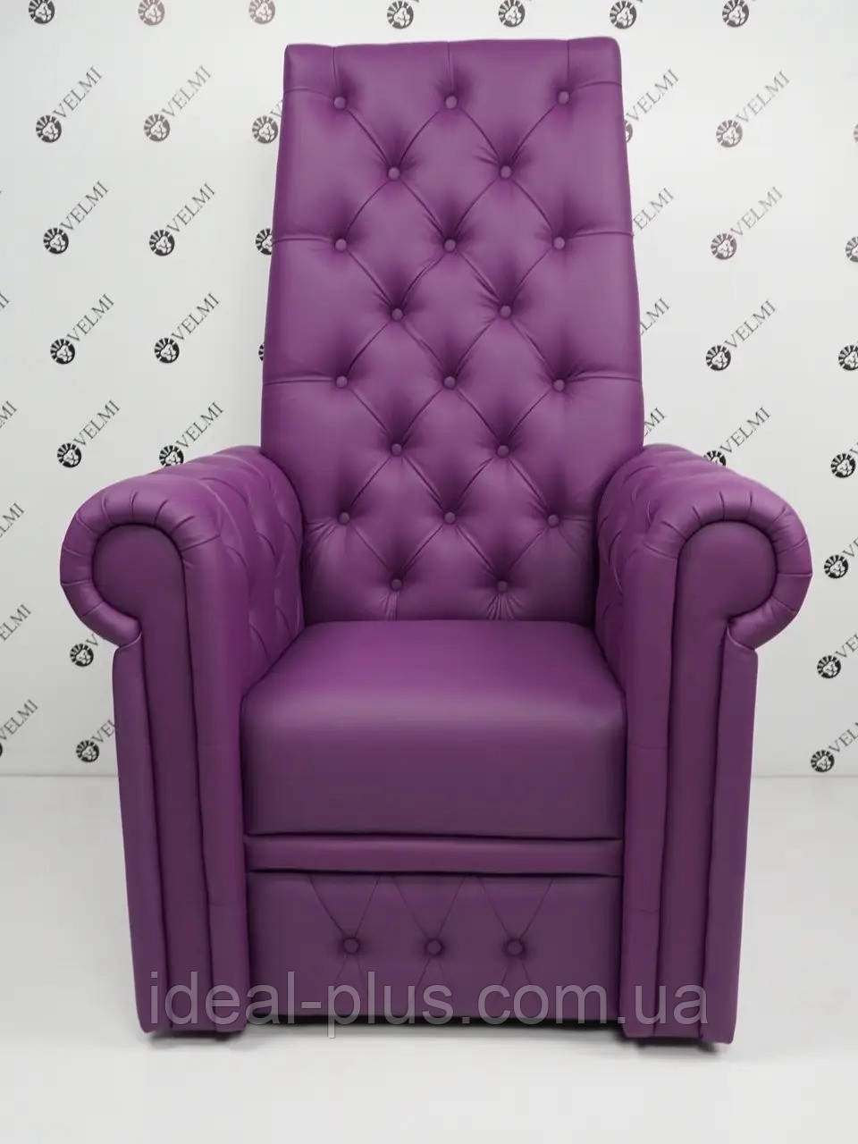 Крісло для педикюру "Трон" Королева Педикюрне крісло трон Queen, фото 1