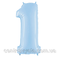 40" (100 СМ) ПАСТЕЛЬ БЛАКИТНА