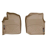 Передние коврики Toyota Land Cruiser 100 1998-07LX 470 Lexusс бортиком бежевые 450771 WeatherTech