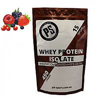 Изолят сывороточного белка Whey protein isolate Pit-sport (450 грамм) - Вкус лесная ягода