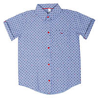 Сорочка дитяча для хлопчика GABBI RB-1 Синій на зріст 92 (11113)