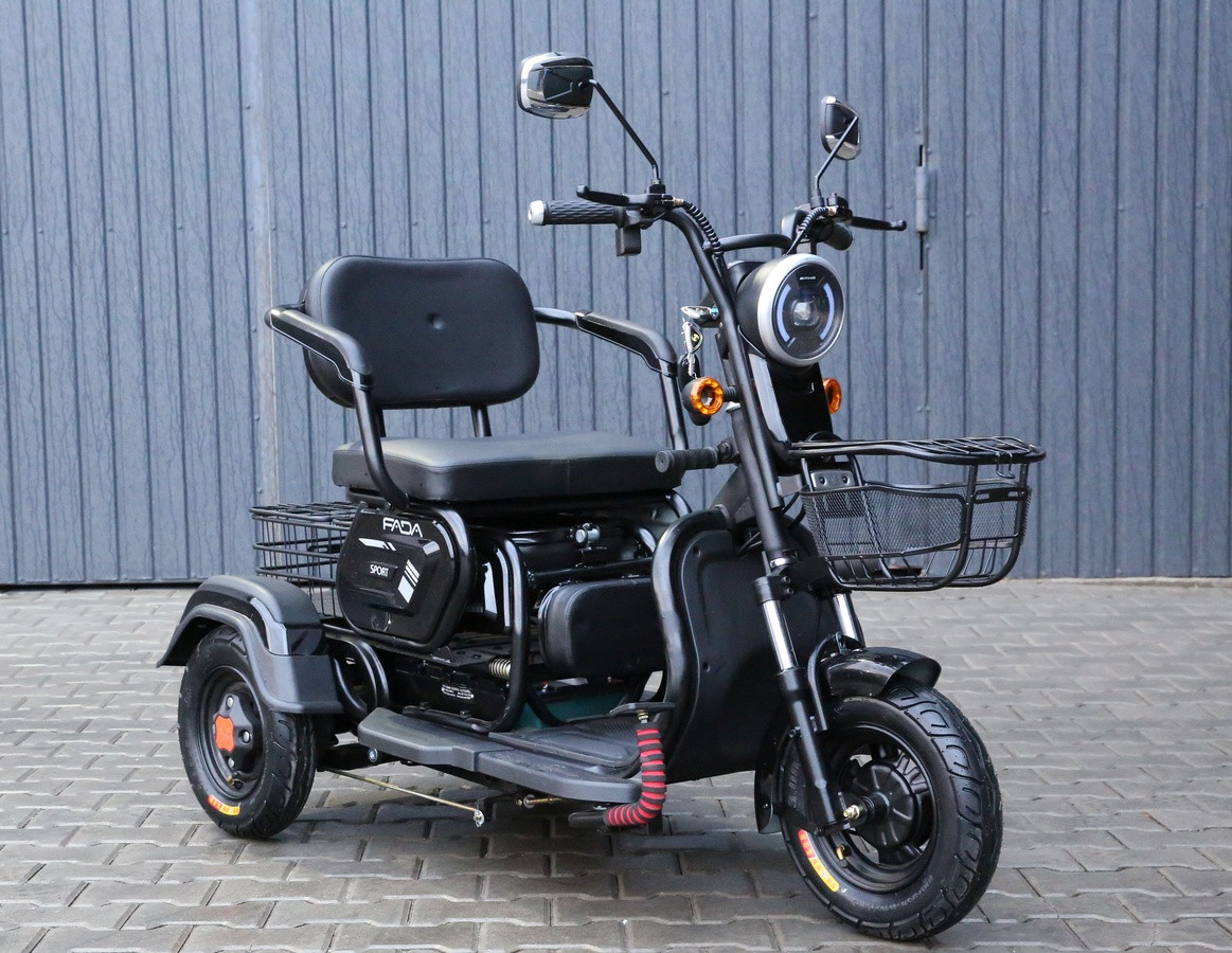 Триколісний електроскутер FADA OLDI 600 Вт